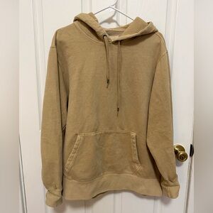 American Eagle Tan Oversized Sweatshirt Size XL